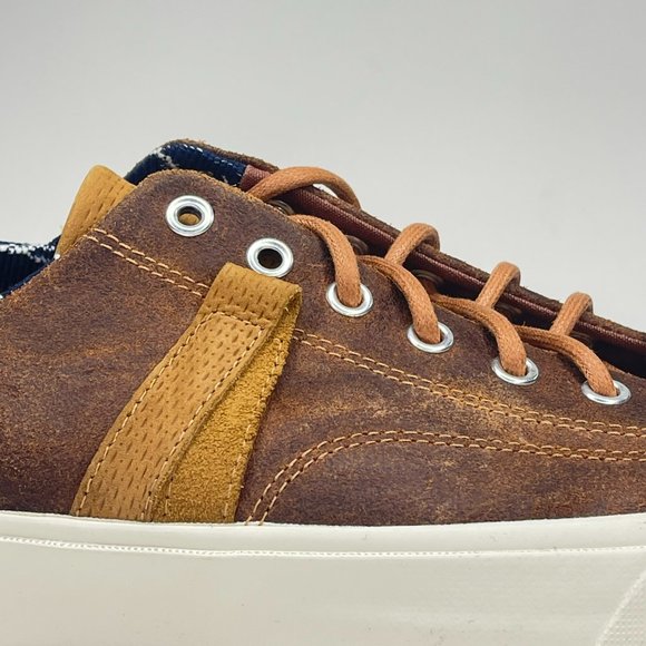 Converse Jack Purcell Vantage Crush Ox Brown Navy Sneakers172932C main image 5